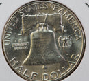 1961 Franklin Half Dollar, Uncirculated Coin GEM BU Details, Store