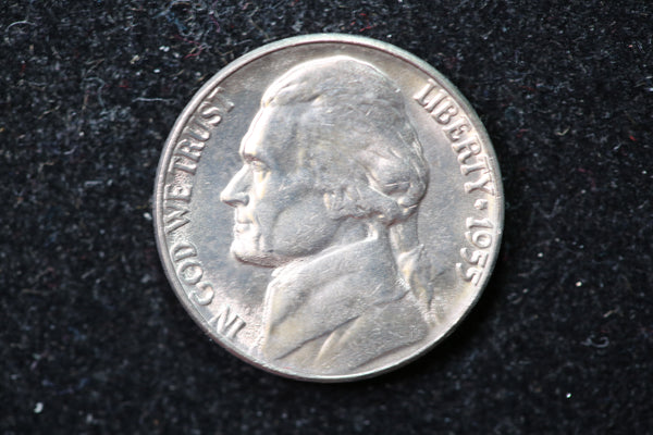 1955 Jefferson Nickel. Nice Uncirculated Coin. Store #1269167