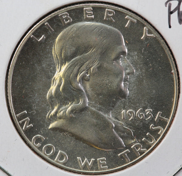 1963 Franklin Half Dollar, Uncirculated Proof Coin, Store #23082934