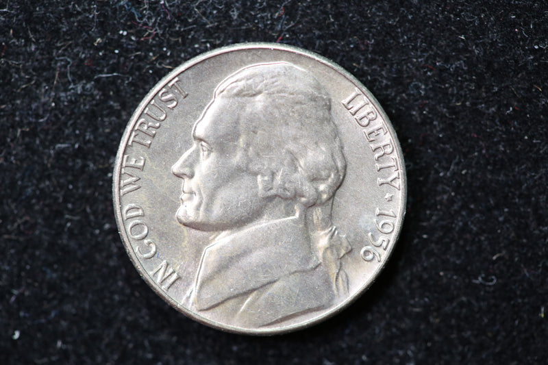 1956 Jefferson Nickel. Nice Uncirculated Coin. Store