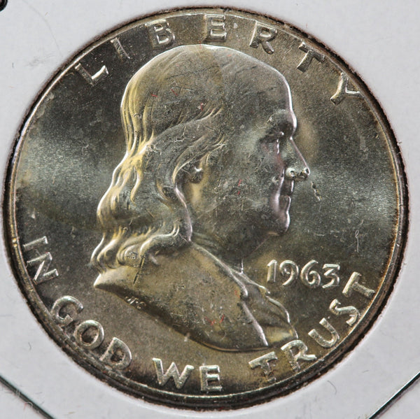 1963 Franklin Half Dollar, Uncirculated Details, Store #23082933