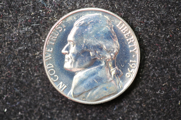 1956 Jefferson Nickel. Uncirculated Proof Coin. Store #1269170