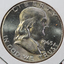 1963 Franklin Half Dollar, Uncirculated Coin GEM BU Details, Store