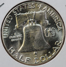 1963 Franklin Half Dollar, Uncirculated Coin GEM BU Details, Store