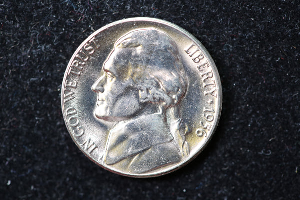 1956-D Jefferson Nickel. Nice Coin BU Details. Store #1269173