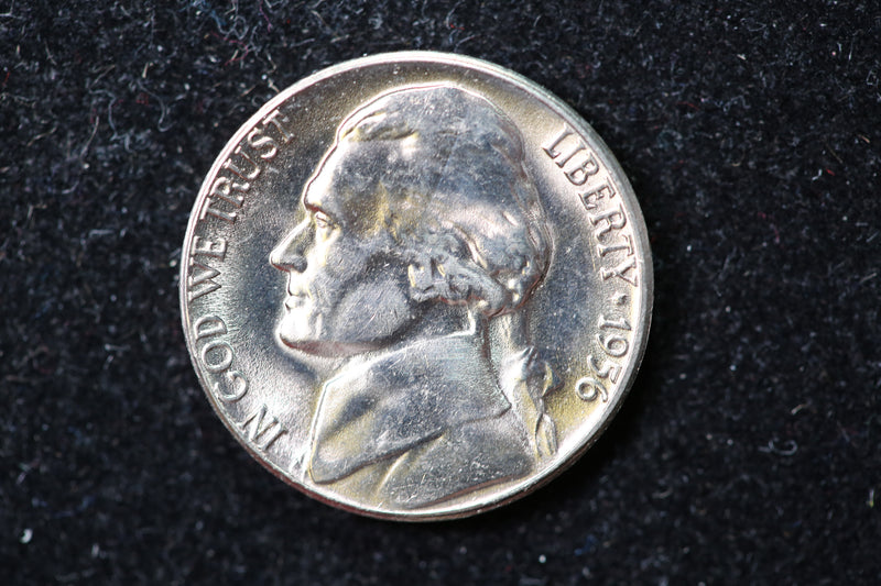 1956-D Jefferson Nickel. Nice Coin BU Details. Store