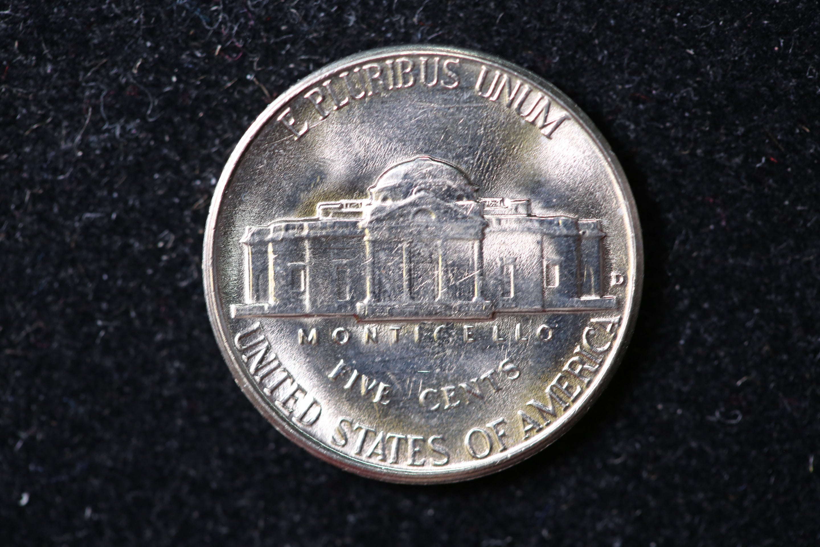 1956-D Jefferson Nickel. Nice Coin BU Details. Store #1269173