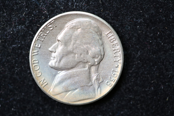 1958-D Jefferson Nickel. Nice Uncirculated Coin. Store #1269183