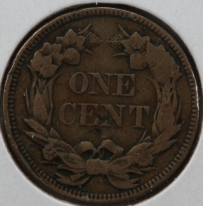 1858 Flying Eagle Cent, Nice Details Large Letters, Store
