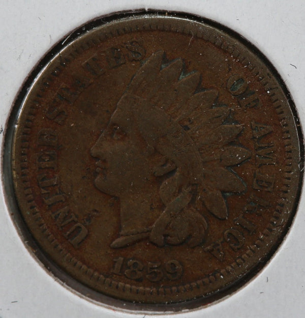 1859 Indian Head Cent, Affordable Coin, Store #23083008