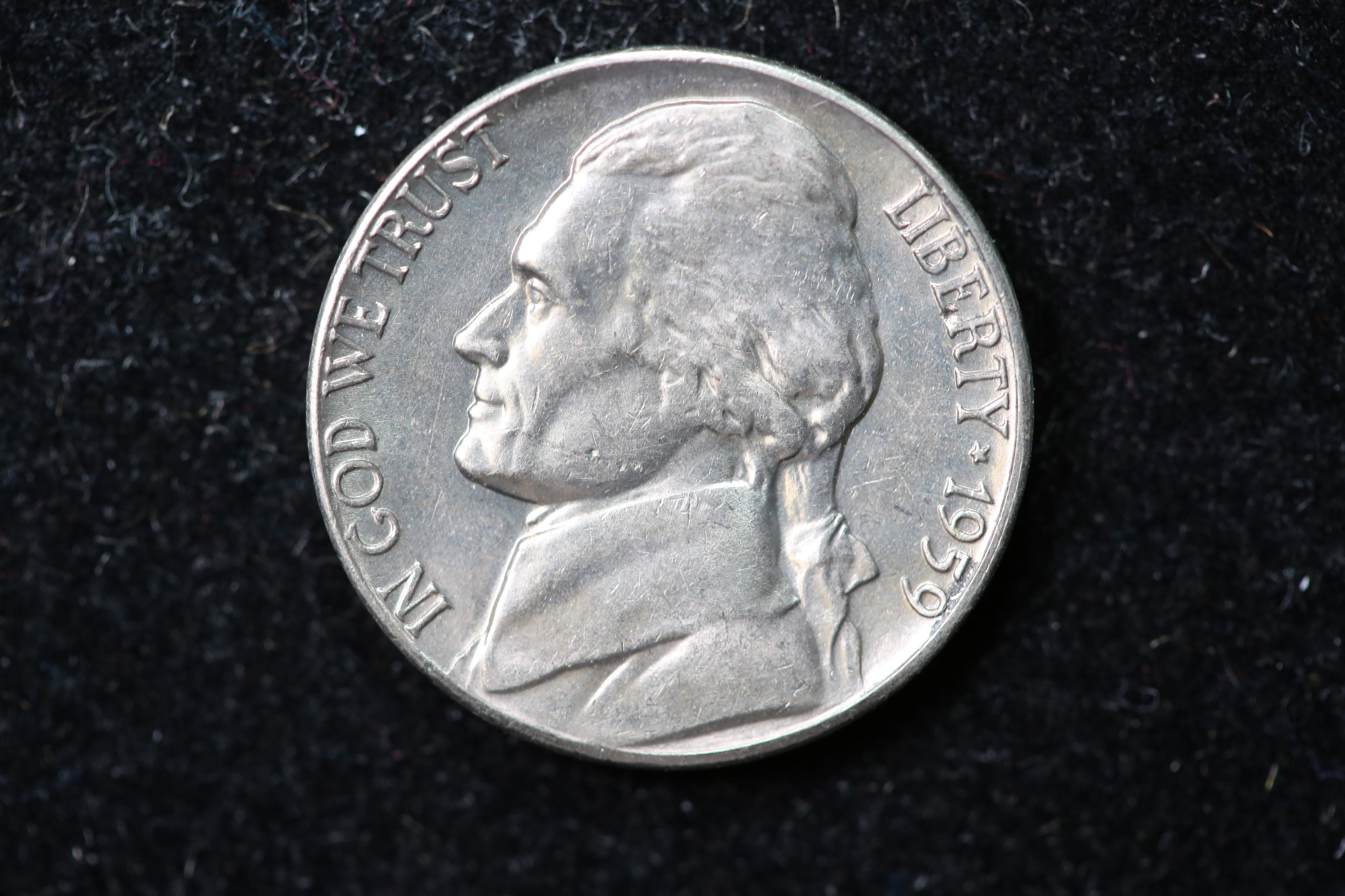 1959-D Jefferson Nickel. Nice Uncirculated Coin. Store #1269189