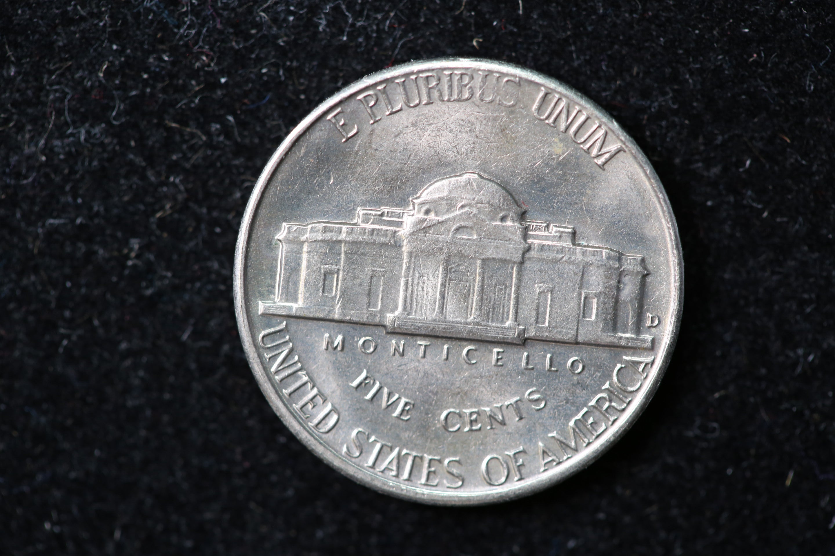 1959-D Jefferson Nickel. Nice Uncirculated Coin. Store #1269189