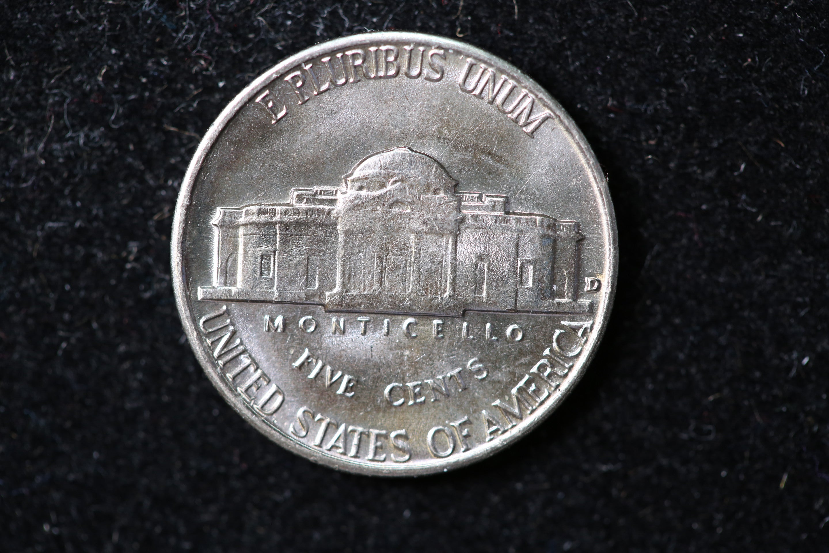 1960-D Jefferson Nickel. Nice Coin BU Details. Store #1269190