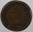 1860 Indian Head Cent, Nice Coin XF Details, Store