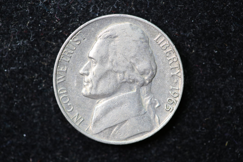 1965 Jefferson Nickel. Affordable Circulated Coin. Store