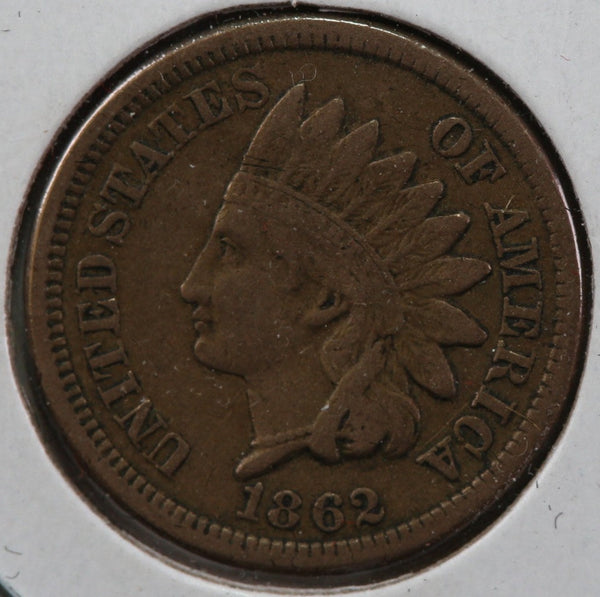 1862 Indian Head Cent, Nice Circulated Coin, Store #23083017
