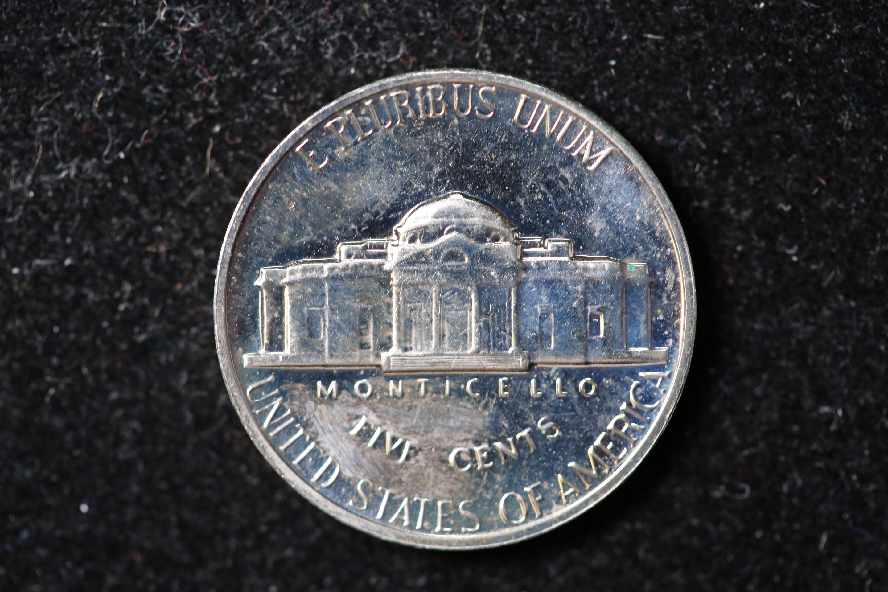 1970-S Jefferson Nickel. Uncirculated Proof Coin.  Store #1269205