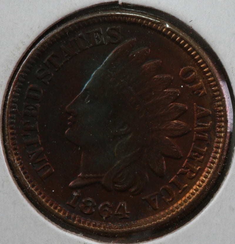 1864 Indian Head Cent, Nice Coin MS Details, Store