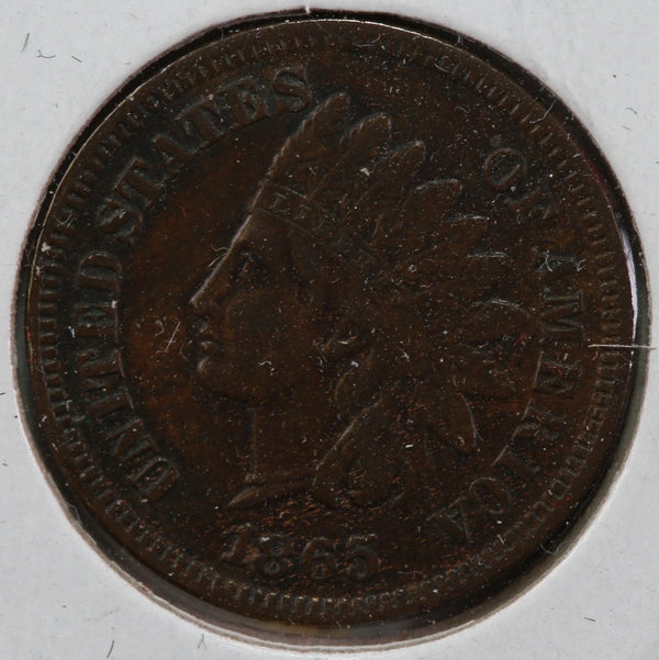 1865 Indian Head Cent, Nice Details, Store #23083031