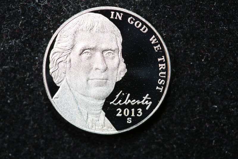 2013-S Jefferson Nickel. Nice Proof Coin. Store