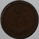 1868 Indian Head Cent, Nice Coin AU+ Details, Store