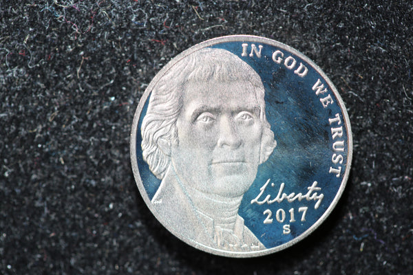 2017-S Jefferson Nickel. Uncirculated Proof Coin. Store #1269224
