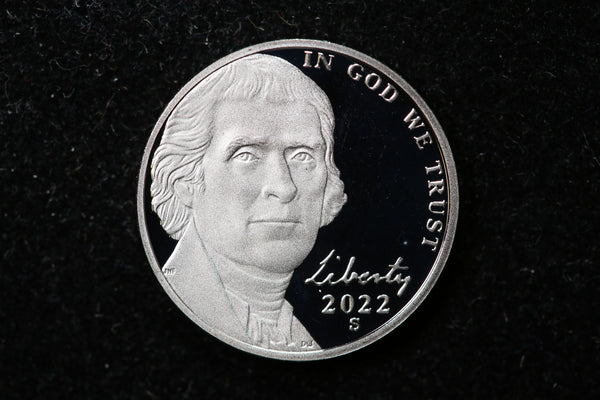 2022-S Jefferson Nickel. Uncirculated Proof Coin. Store #1269227