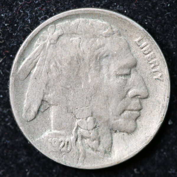 1920-D Buffalo Nickel, Affordable Collectible Coin. Store #1269043