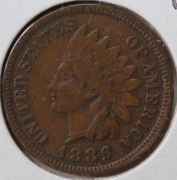 1886 Indian Head Cent, Collectible Coin Variety 1, Store #23083144