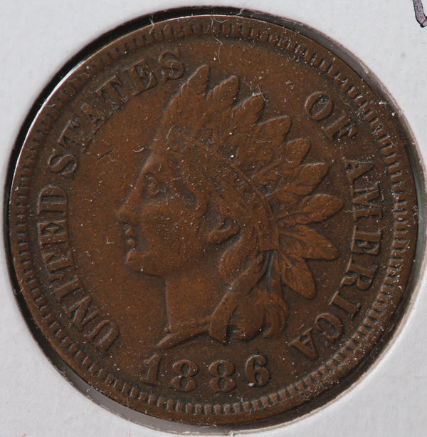 1886 Indian Head Cent, Nice Coin Variety 1, Store #90101