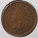 1898 Indian Head Cent, Affordable Circulated Coin, Store