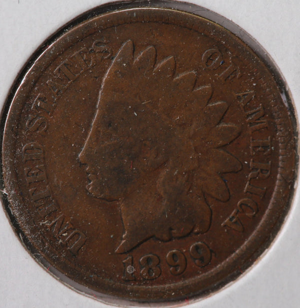 1899 Indian Head Cent, Affordable Circulated Coin, Store #23090114