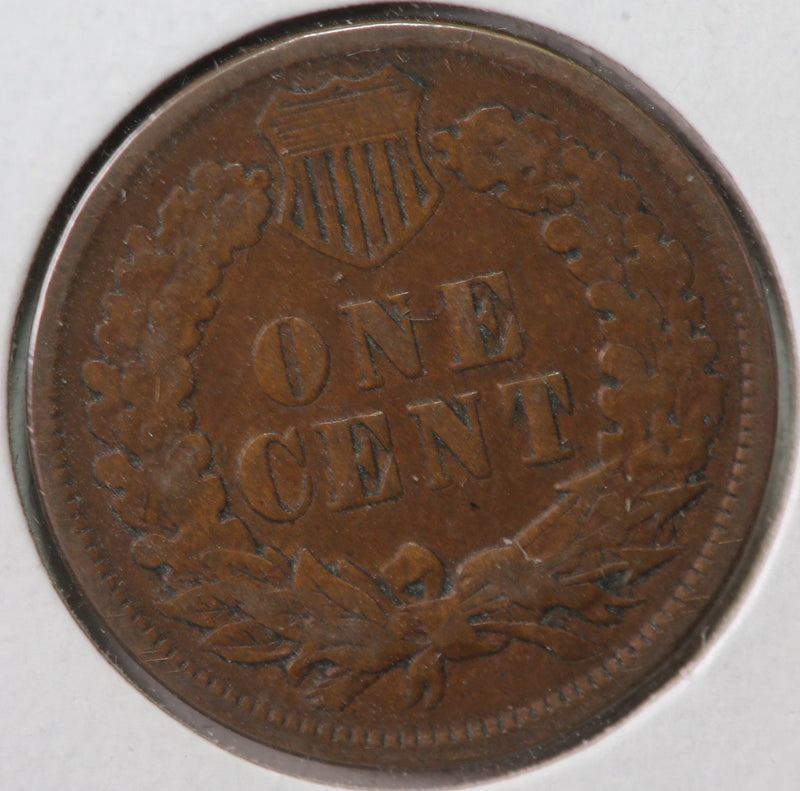 1890 Indian Head Cent, Circulated Coin VG+ Details, Store