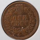 1890 Indian Head Cent, Circulated Coin AU Details, Store