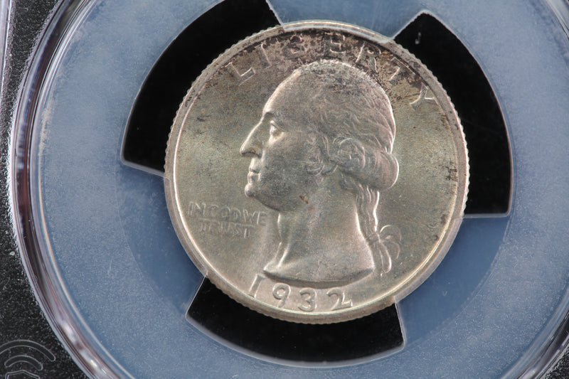 1932-S Washington Silver Quarter, *KEY DATE*., PCGS MS-63.,  Store Sale