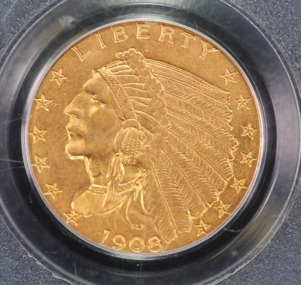 1908 $2.50 Quarter Gold Eagle. Affordable Collectible Coins. Store #120602