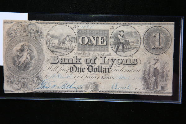 1840 Obsolete Currency, Store #092034