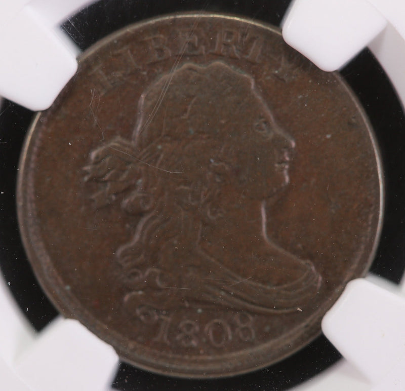 1808 Half Cent.. Affordable Collectible Coins. Store
