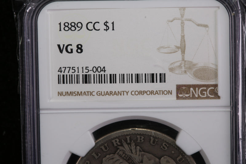 1889-CC Morgan Silver Dollar.. Affordable Collectible Coins. Store