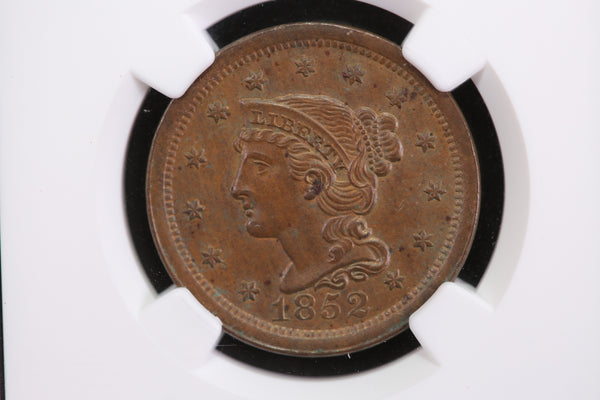 1852 Large Cent,. Affordable Collectible Coins. Store #120613