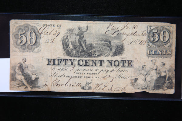 1881 Obsolete Currency, Store #092043