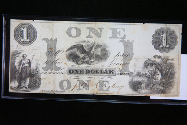 1822 Obsolete Currency, Store #092845