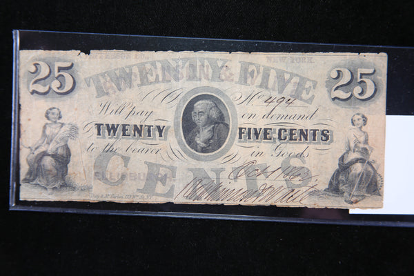 1862 Obsolete Currency, Store #092047