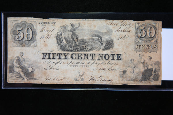 1861 Obsolete Currency, Store #092050