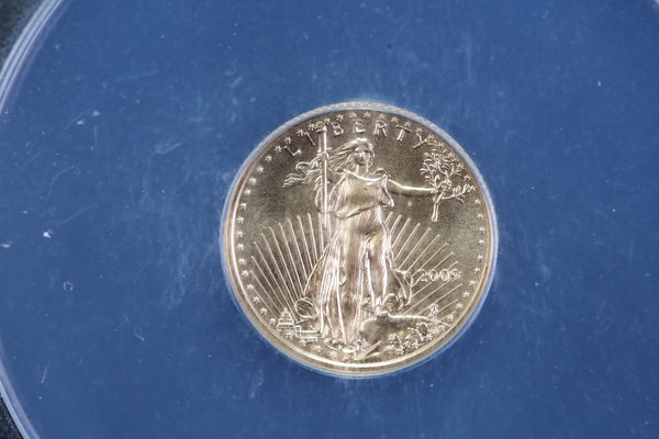 2009 $5 Gold American Eagle,. Affordable Collectible Coins. Store #120620