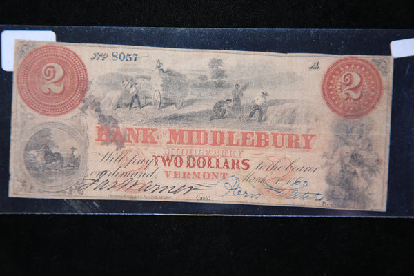 1860 Obsolete Currency, Store #092066