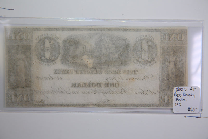 Copy of 18__ La Grange, Michigan., $1. Obsolete Currency, Store Sale 0932231
