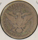 1897 Barber Silver Quarter, Good Circulated Coin. Store