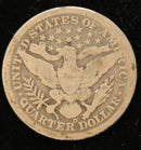 1898-O Barber Silver Quarter, Good Circulated Coin, Store