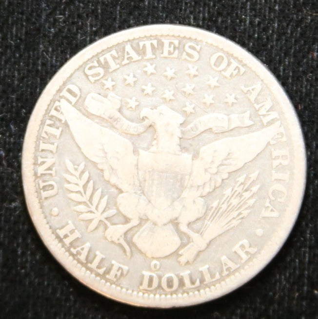 1895-O Barber Half Dollar. Nice Circulated Coin. Store